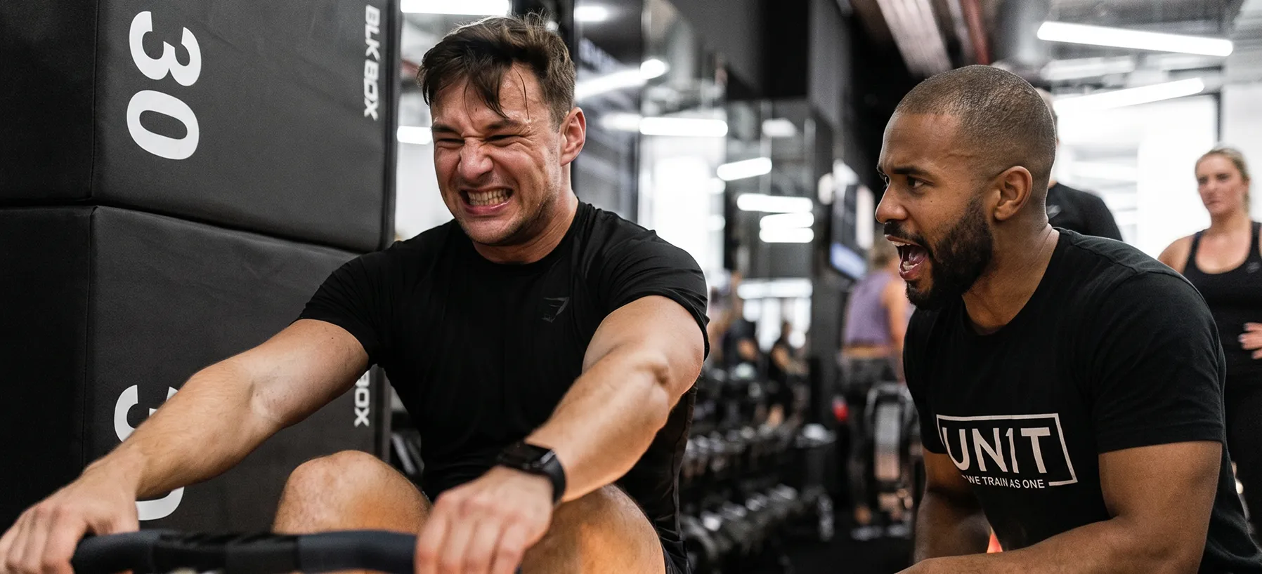 Photo — coach and member